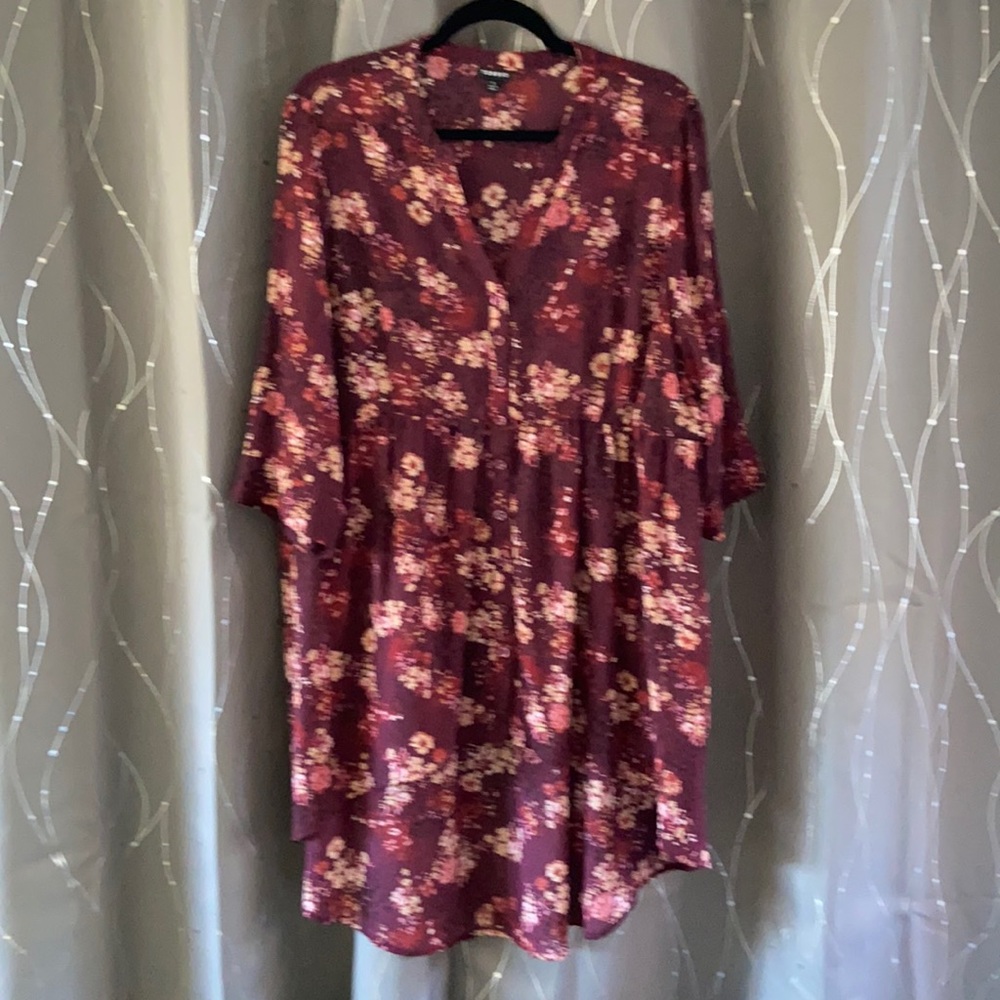 Torrid Chiffon Top